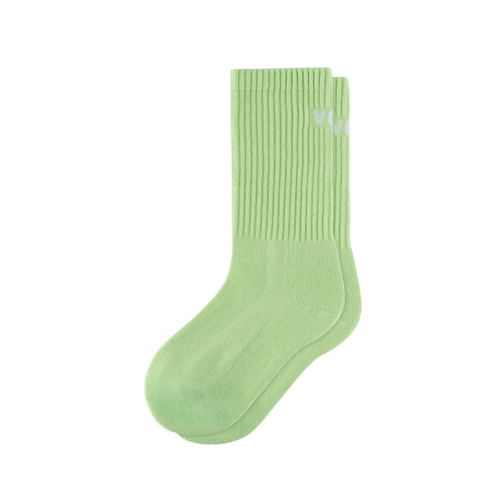 Crew Socks - Sour/White