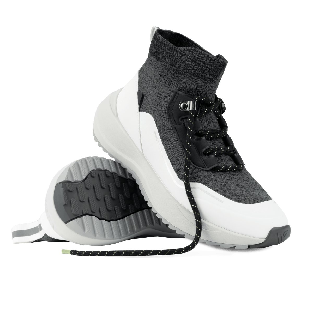Men's Stormburst High Top - Dark Grey/White