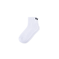 Kids Mid Crew Socks - White