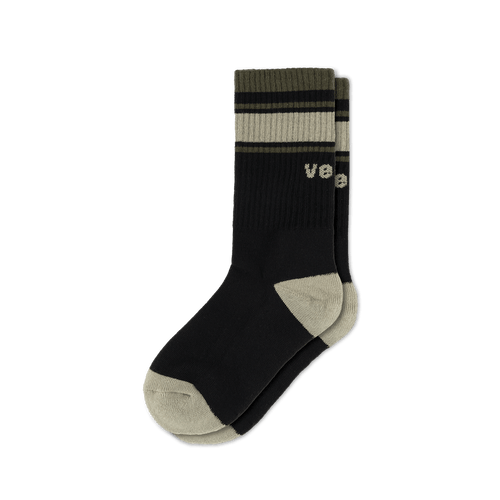 Crew Socks - Black/Trail/Moss