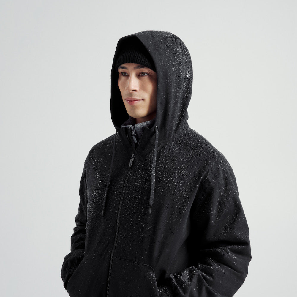 Men's Coastal Hoodie Full Zip - Shell