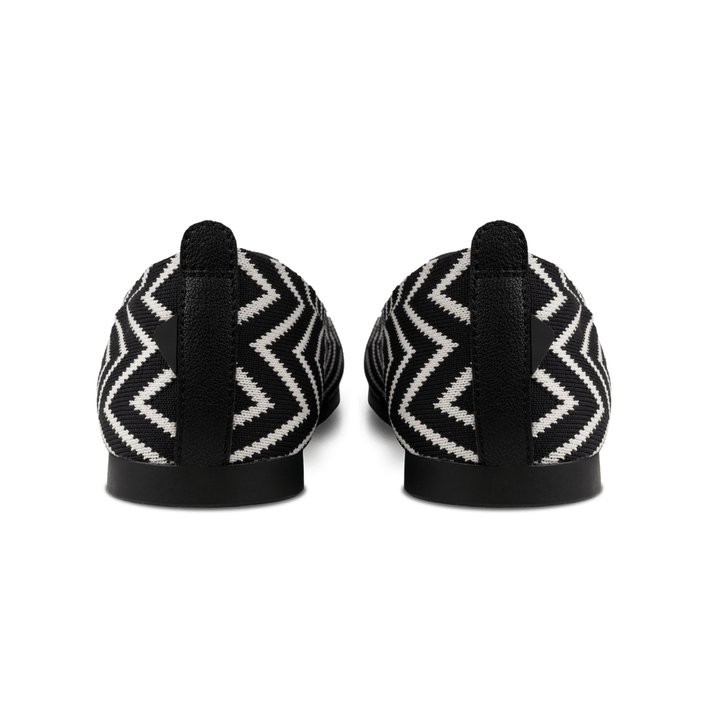 Women's Market Flat - Black/Light Dune Chevron