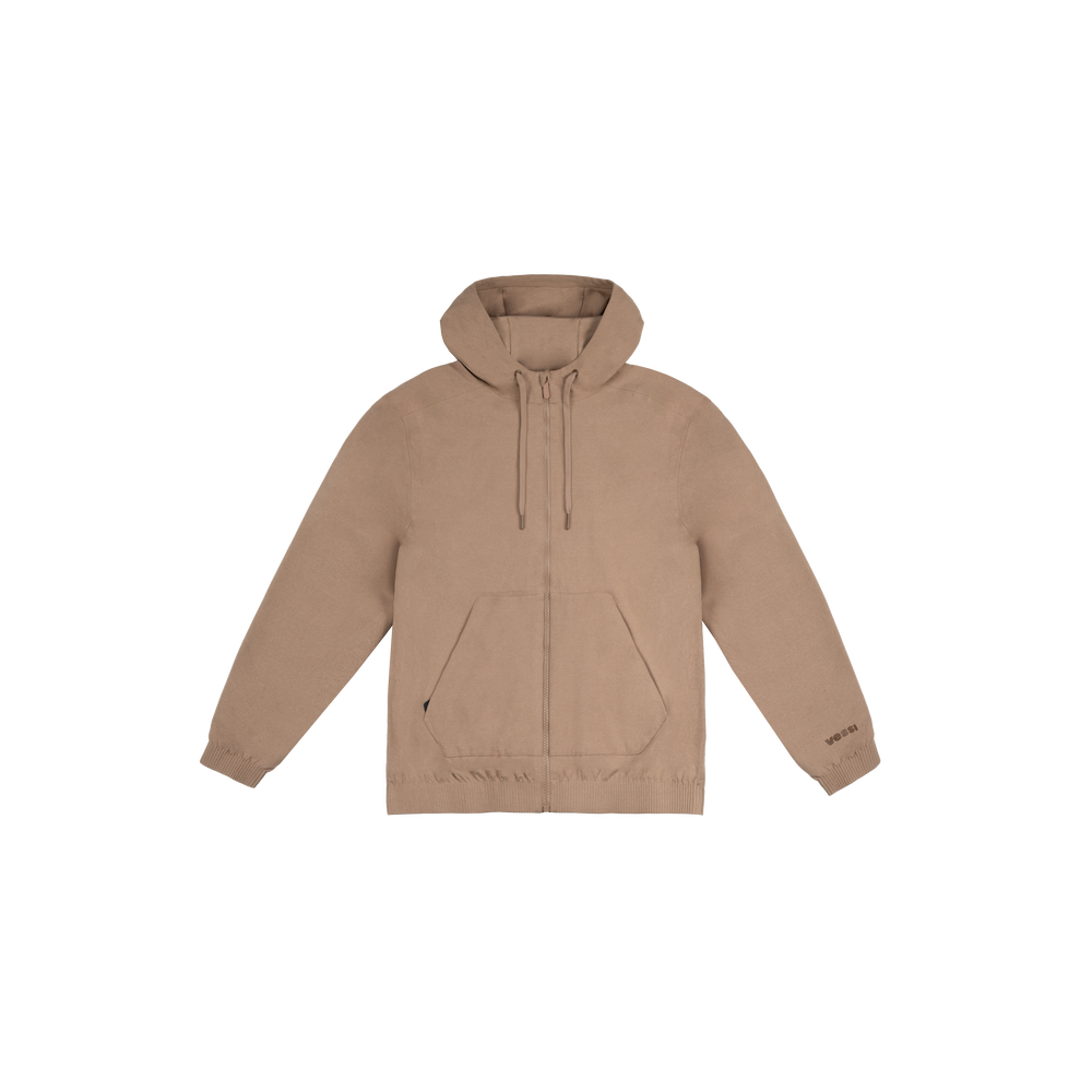 Men's Coastal Hoodie Full Zip - Sparrow