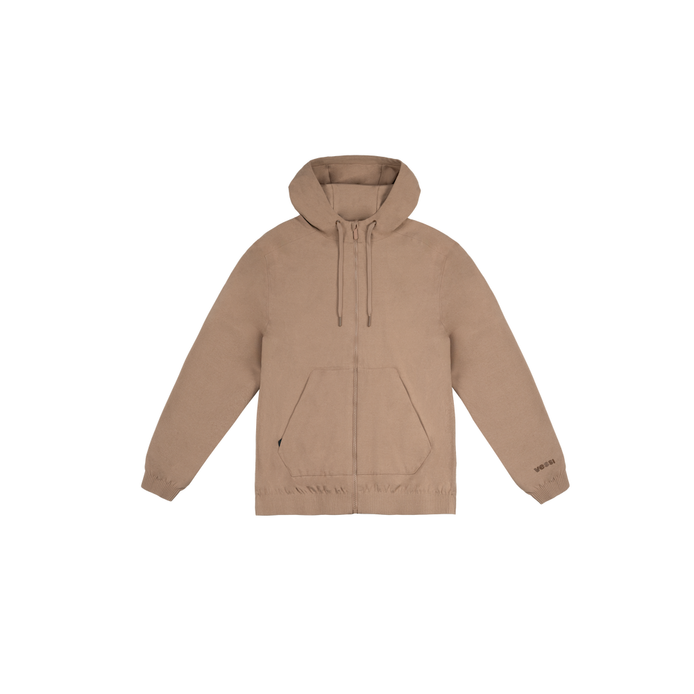 Women's Coastal Hoodie Full Zip - Sparrow