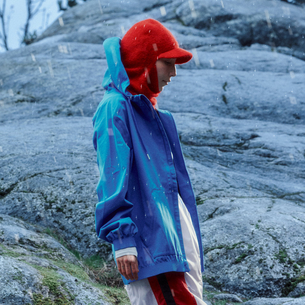 Women's Coastal Hoodie Full Zip - Vessi Blue