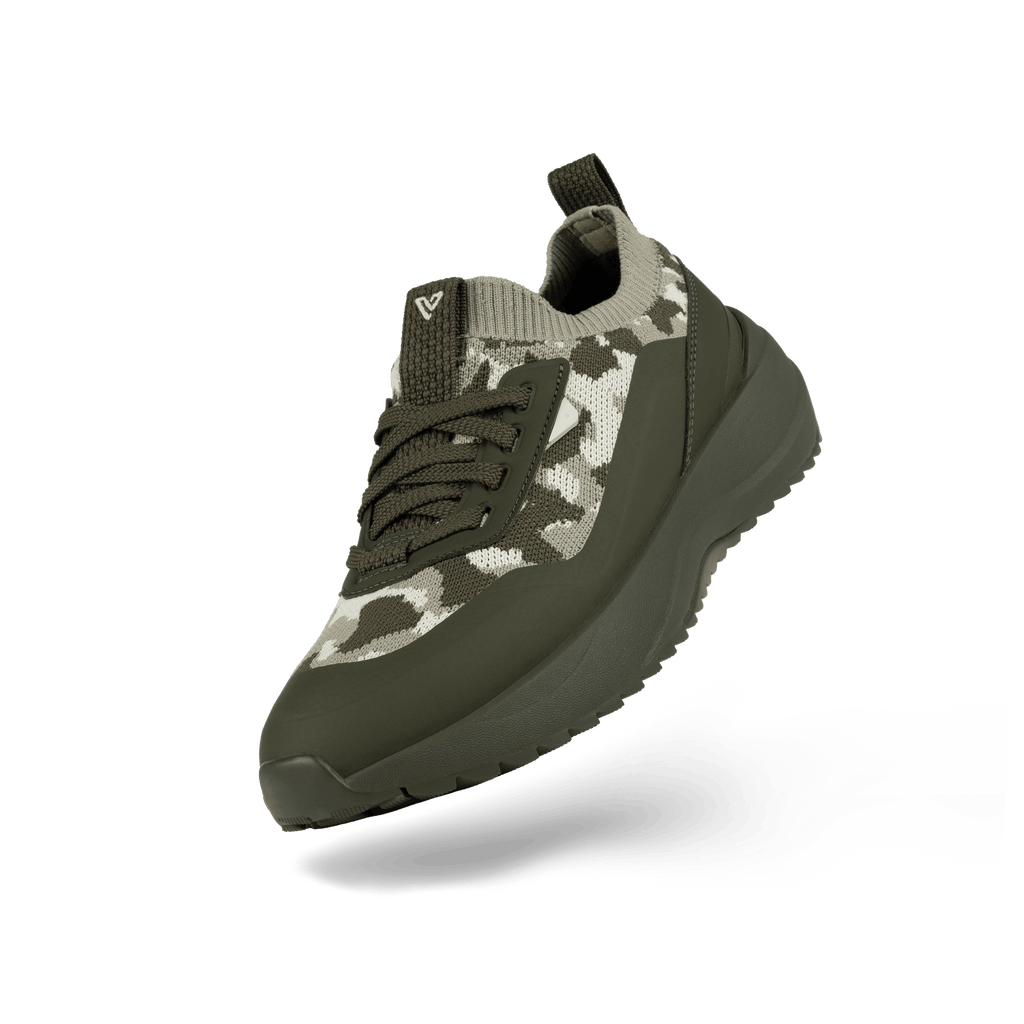 Women's Stormburst Low Top - Dark Olive Camo