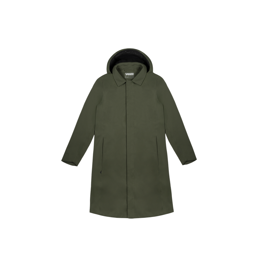 Women's Trinity Rain Jacket - Dark Moss