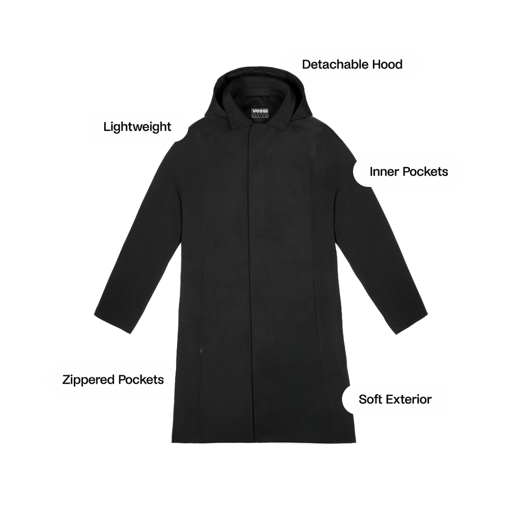 Women's Trinity Rain Jacket - Black