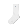 Lifestyle Crew Socks - White