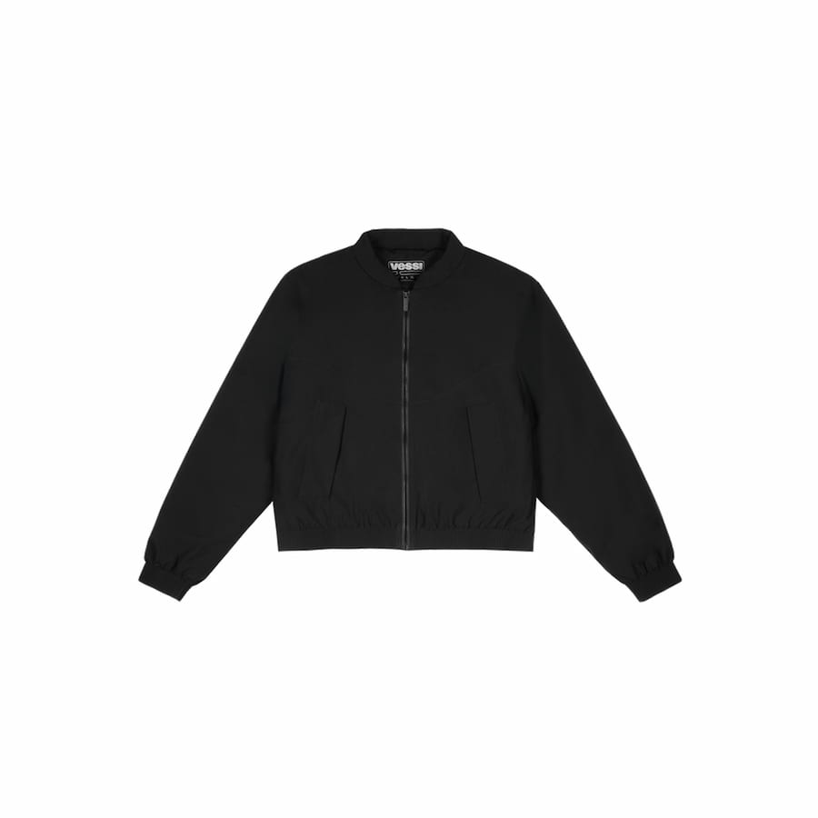 Women's Mist Bomber Jacket - Black