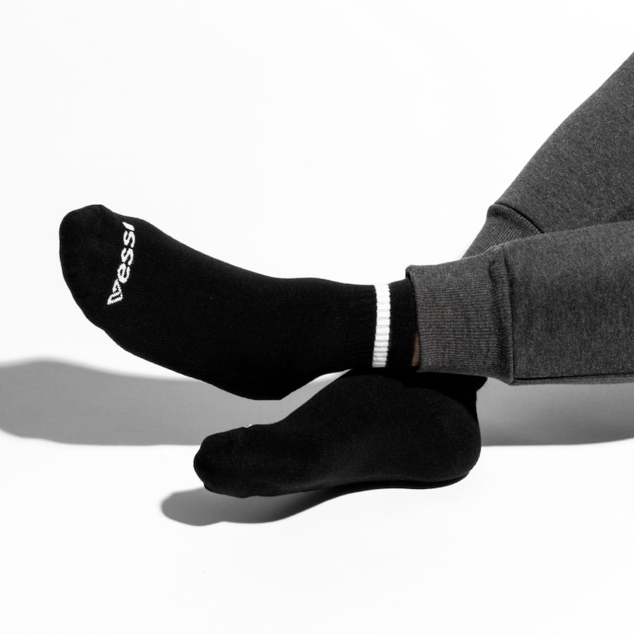 Mid Crew Socks 1 - Grey