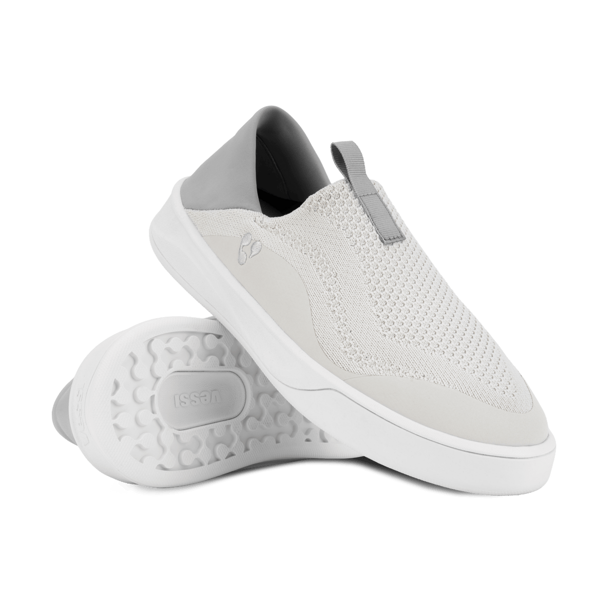 Weekend Slip-On - Light Grey/White