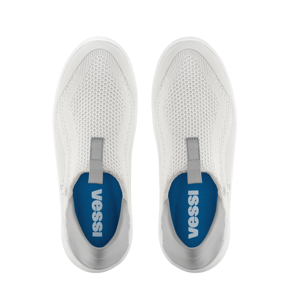 Weekend Slip-On - Light Grey/White